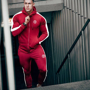 Tracksuit Running Gym Men Set