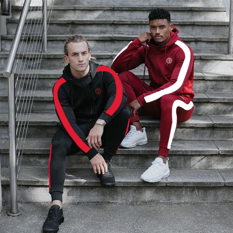 Tracksuit Running Gym Men Set