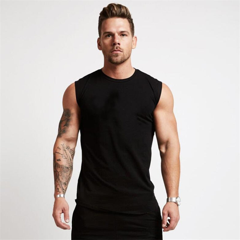 Muscle Vests Mens Top
