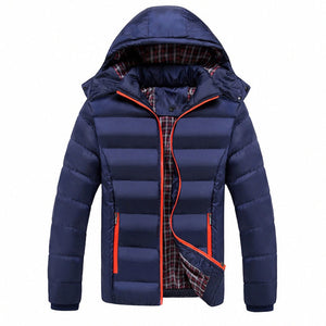 Men Winter Jacket Warm.