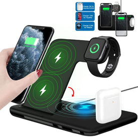 15W Qi Fast Wireless Charger Stand For iPhone.
