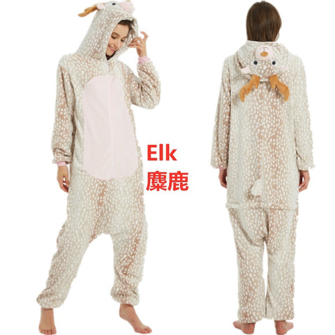 Image of Minotaur Elk Husky One-Piece Pyjamas