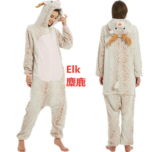 Minotaur Elk Husky One-Piece Pyjamas