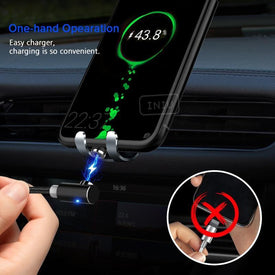 2m Magnetic Cable Micro USB Adapter Charger