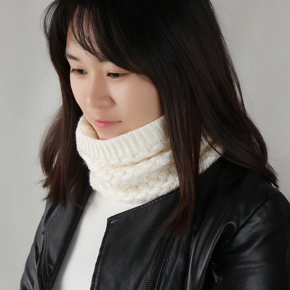 1Pc Winter Knit Neck Warmer Scarf