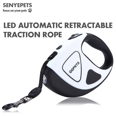 Image of Pet Dog Automatic Retractable Fiber Leash