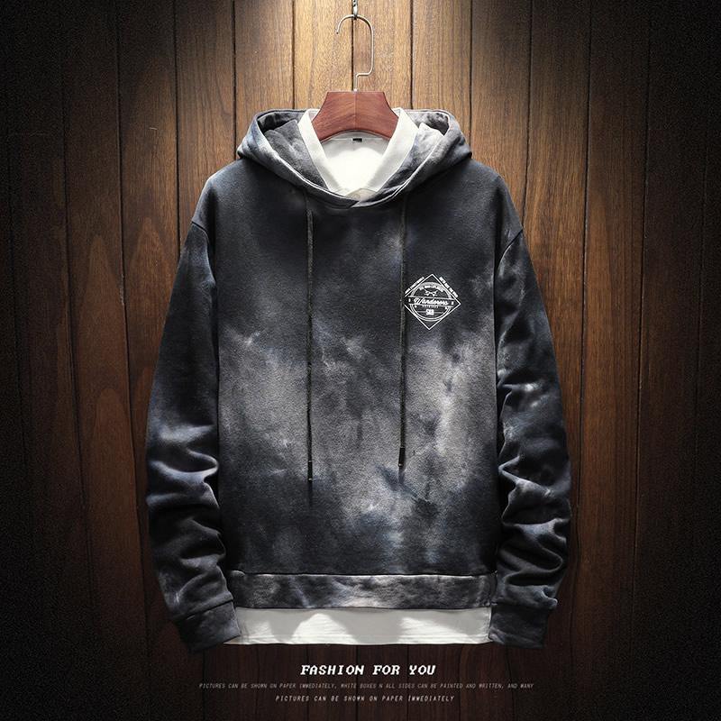 Punk Rock Print Sweatshirt.