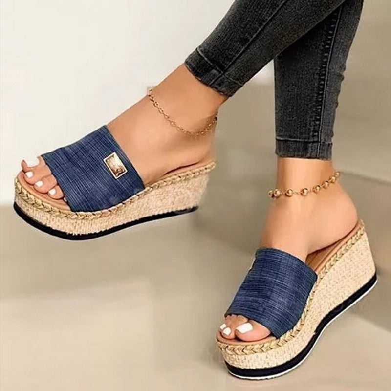 Wedges Slippers