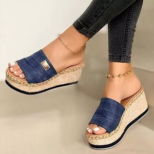 Wedges Slippers