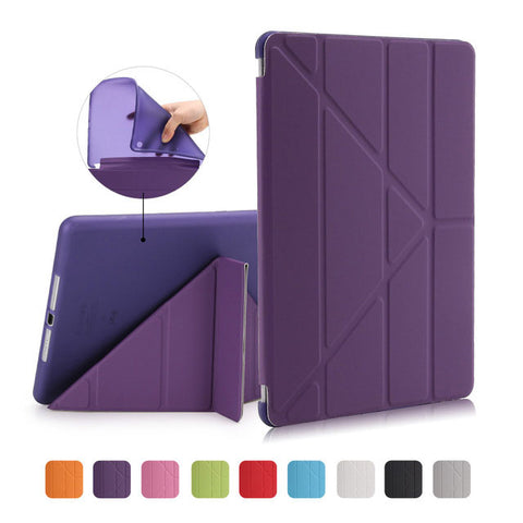 Image of Case Cover for iPad PU Leather Magnetic Smart Cover.