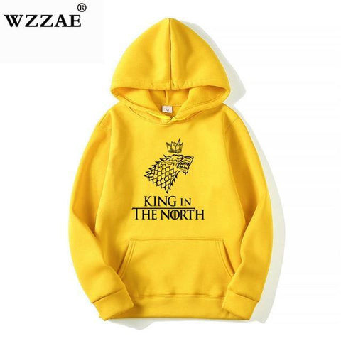 Image of Game of Thrones Wolf hoodies.