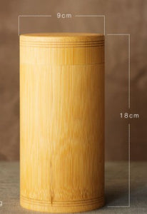 Bamboo Storage Bottles Jars Wooden Small Box Containers