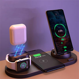 6 in 1 Wireless Charger