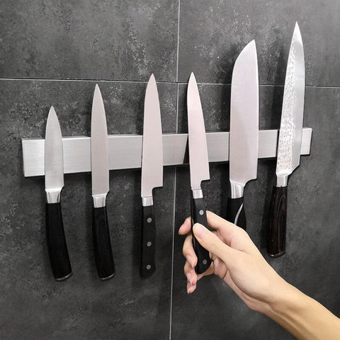 Image of Stainless Steel Knife Stand Magnetic.