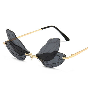 Vintage Dragonfly Sunglasses