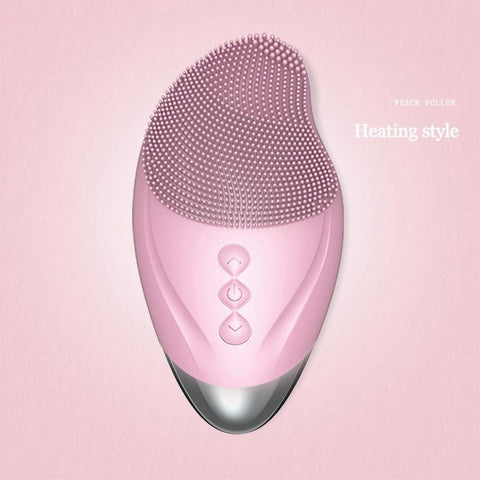 Image of Ultrasonic Electric Facial Cleansing Brush.