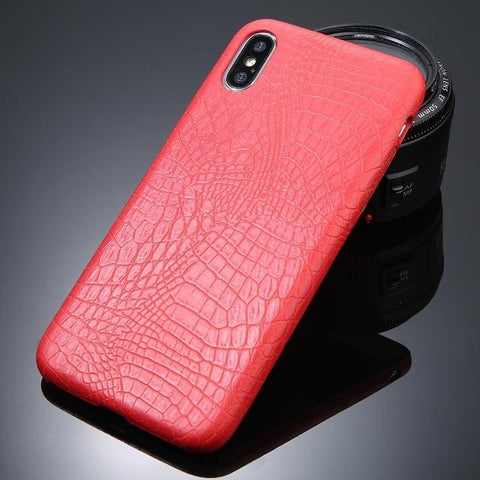 Image of Crocodile Texture Phone Case.