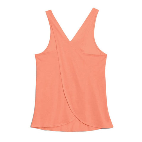 Image of Cross Back Sleeveless Tops