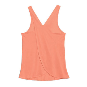 Cross Back Sleeveless Tops