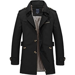 Casual Fit Overcoat Jacket.