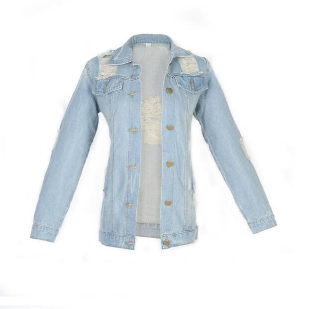 Pattern Holes outdoor Jacket.