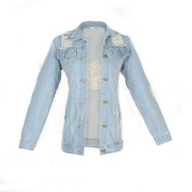 Pattern Holes outdoor Jacket.