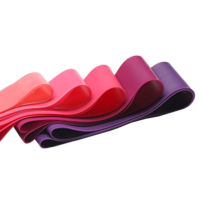 Yoga Resistance Bands 5 Level Rubber.