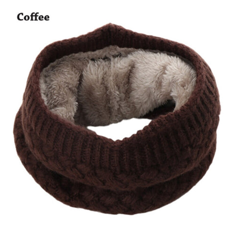Image of 1Pc Winter Knit Neck Warmer Scarf