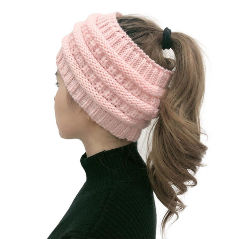 Image of Knitted Crochet Beanies Winter Hats.