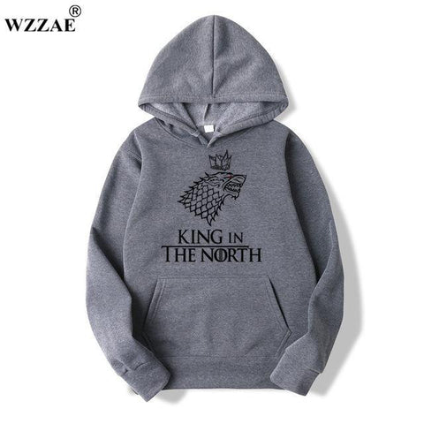 Image of Game of Thrones Wolf hoodies.