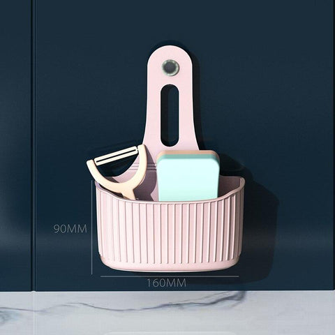 Image of Hanging Bag Kitchen Sink Sponge Storage.