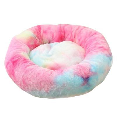 Image of Pet Dog Bed Comfortable Donut Cuddler.