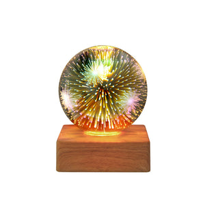 3D Fireworks Atmosphere Table Lamp