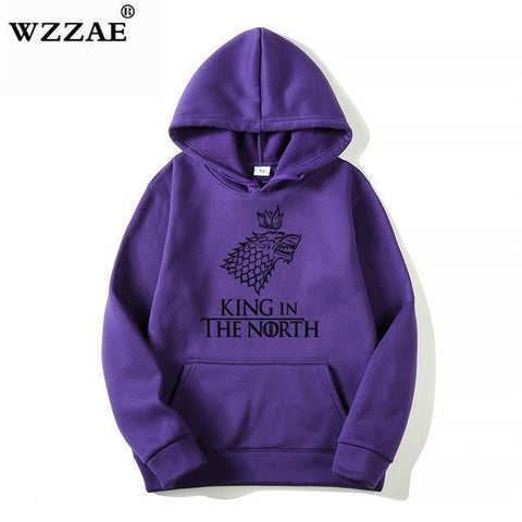 Image of Game of Thrones Wolf hoodies.