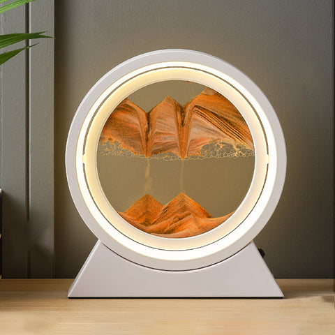 Image of Creative Flow Sand Painting Sand Table Lamp