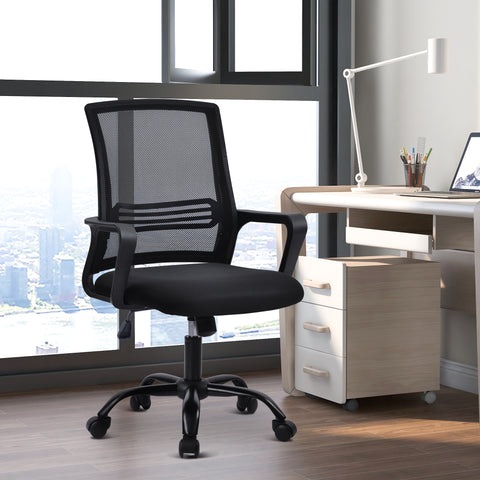 Image of Computer Chair for Home Office (Black)