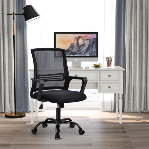 Image of Computer Chair for Home Office (Black)