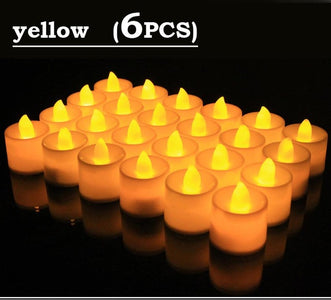 LED Balloon Battery operated candle lamp multicolour.