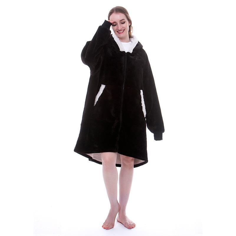 Ultra Plush Blanket Winter Oversized Hoodies.