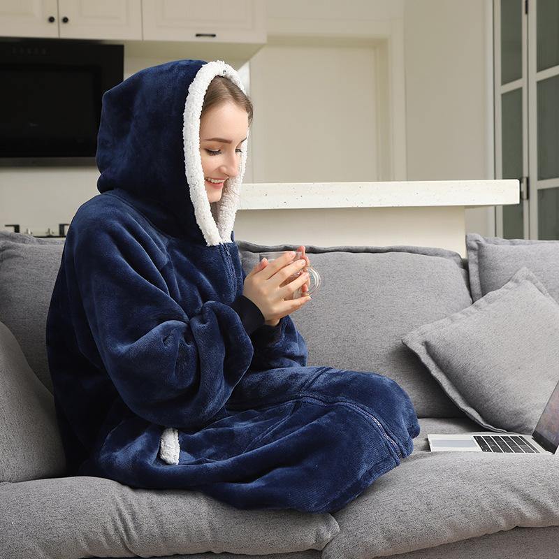Ultra Plush Blanket Winter Oversized Hoodies.