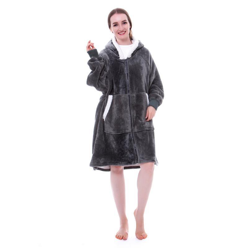 Ultra Plush Blanket Winter Oversized Hoodies.