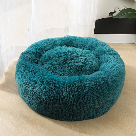 Image of Pet Dog Bed Comfortable Donut Cuddler.