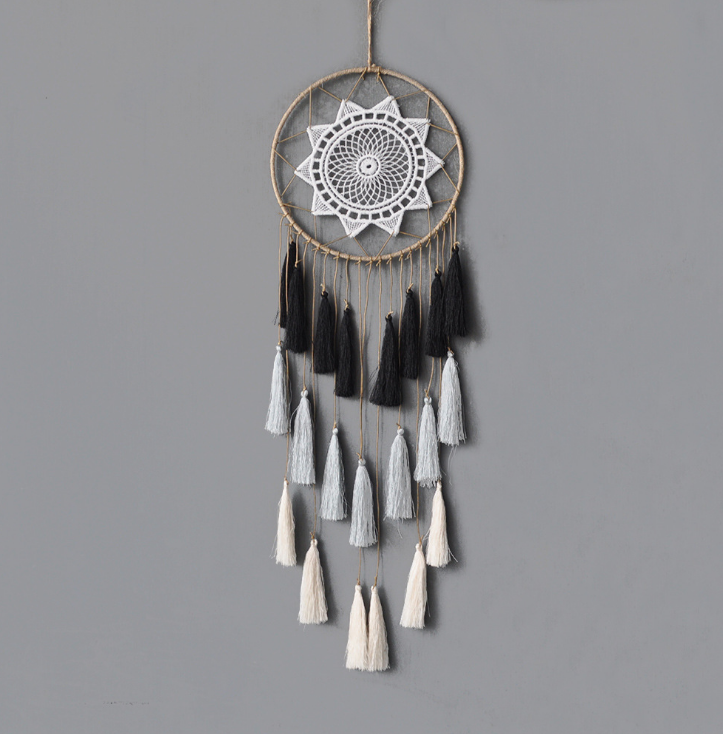 Tassel & Lace Dreamcatcher Wind Chimes