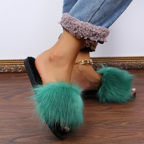 Image of Plush Slippers