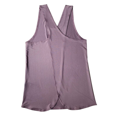 Image of Cross Back Sleeveless Tops