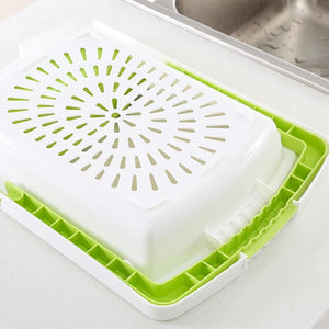 Multifunction Kitchen Chopping Blocks Sinks Drain Basket Cutting Board.