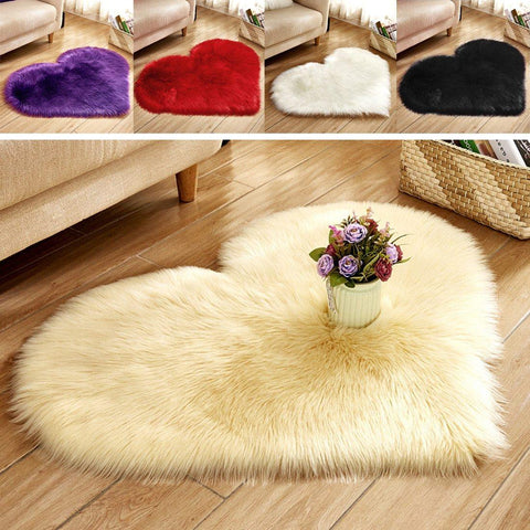 Image of Love Heart Rugs.