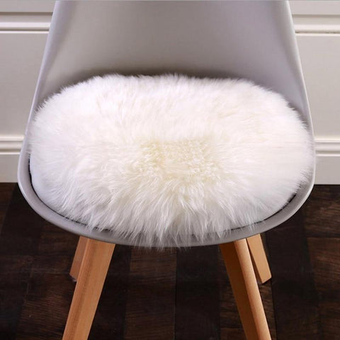 Image of Soft Artificial Rug Chair Cover Bedroom Mat.