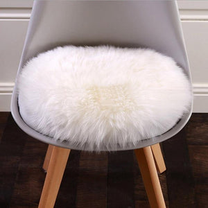 Soft Artificial Rug Chair Cover Bedroom Mat.