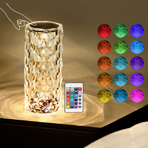 Image of Touching Control Crystal Lamp